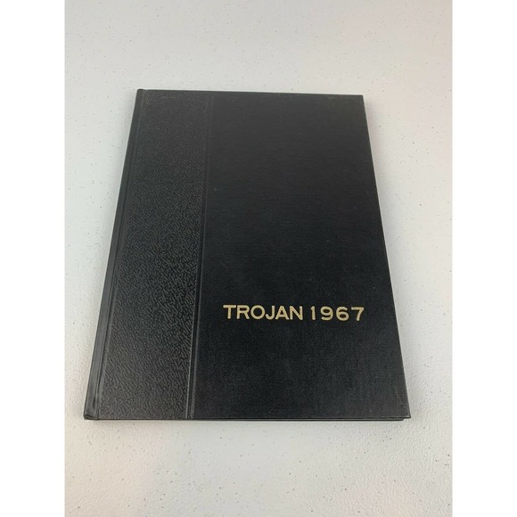 Trojan 1967 Yearbook Hudson High School South Dakota READ - Picture 1 of 11